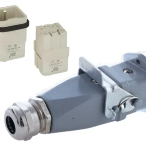 سوکت فرمان 5 پین دیواری مدل HDC-HA-005-2