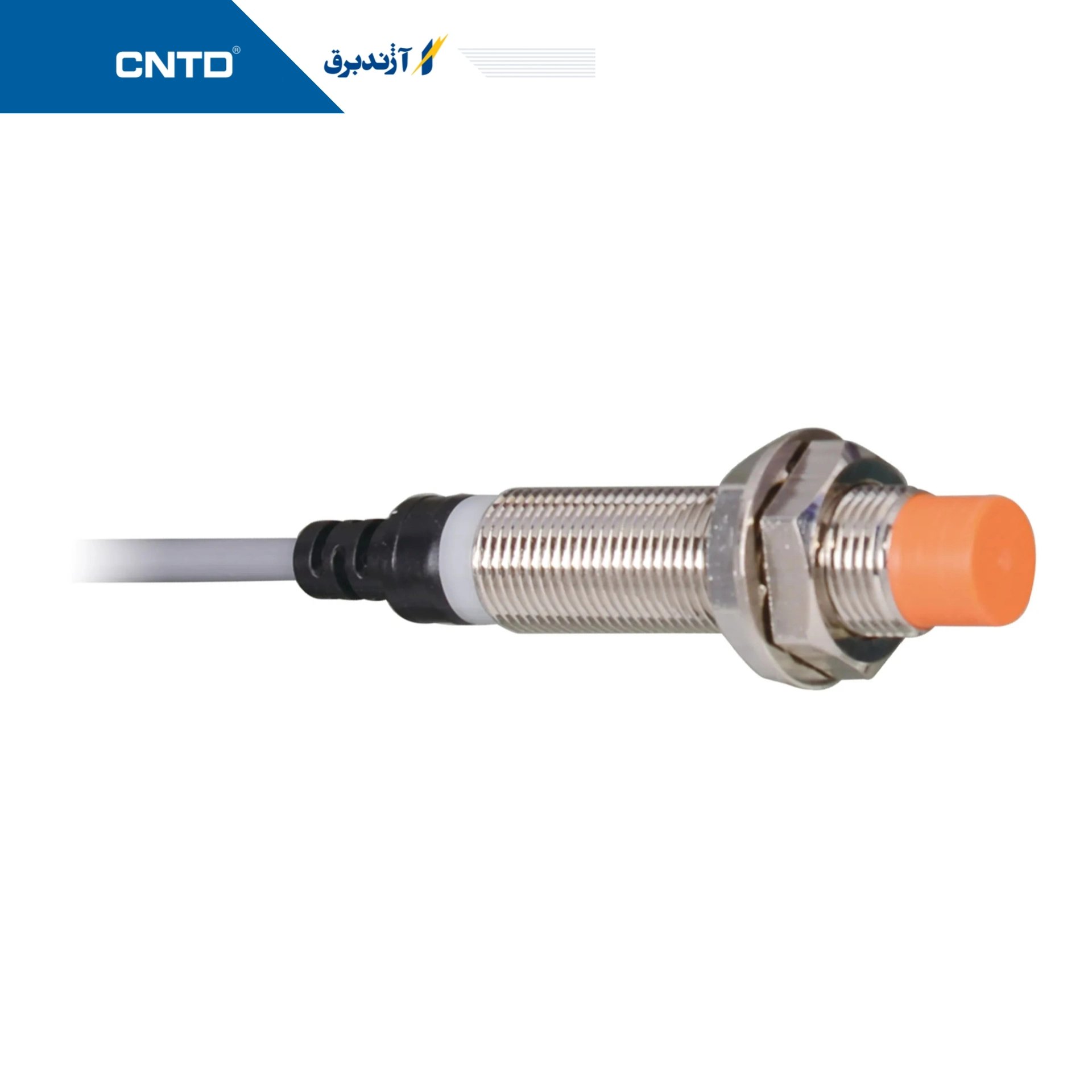 سنسور القایی استوانه ای قطر 12mm فاصله دید 4mm خروجی رله (NC)