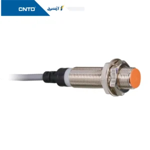 سنسور القایی استوانه ای قطر 8mm فاصله دید 1mm خروجی  PNP NC
