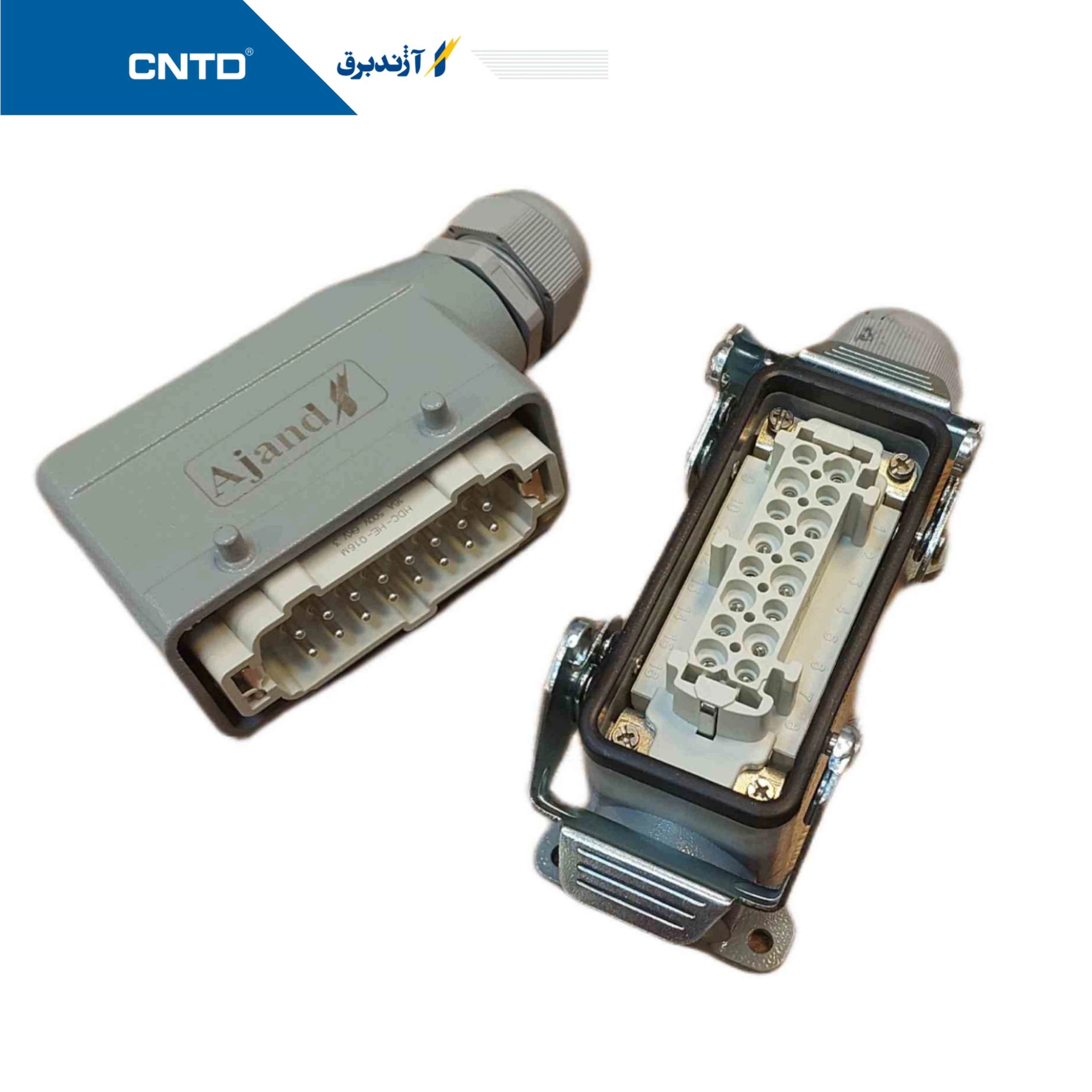 سوکت 16 پین کف بسته مدل HDC-HE-016-3